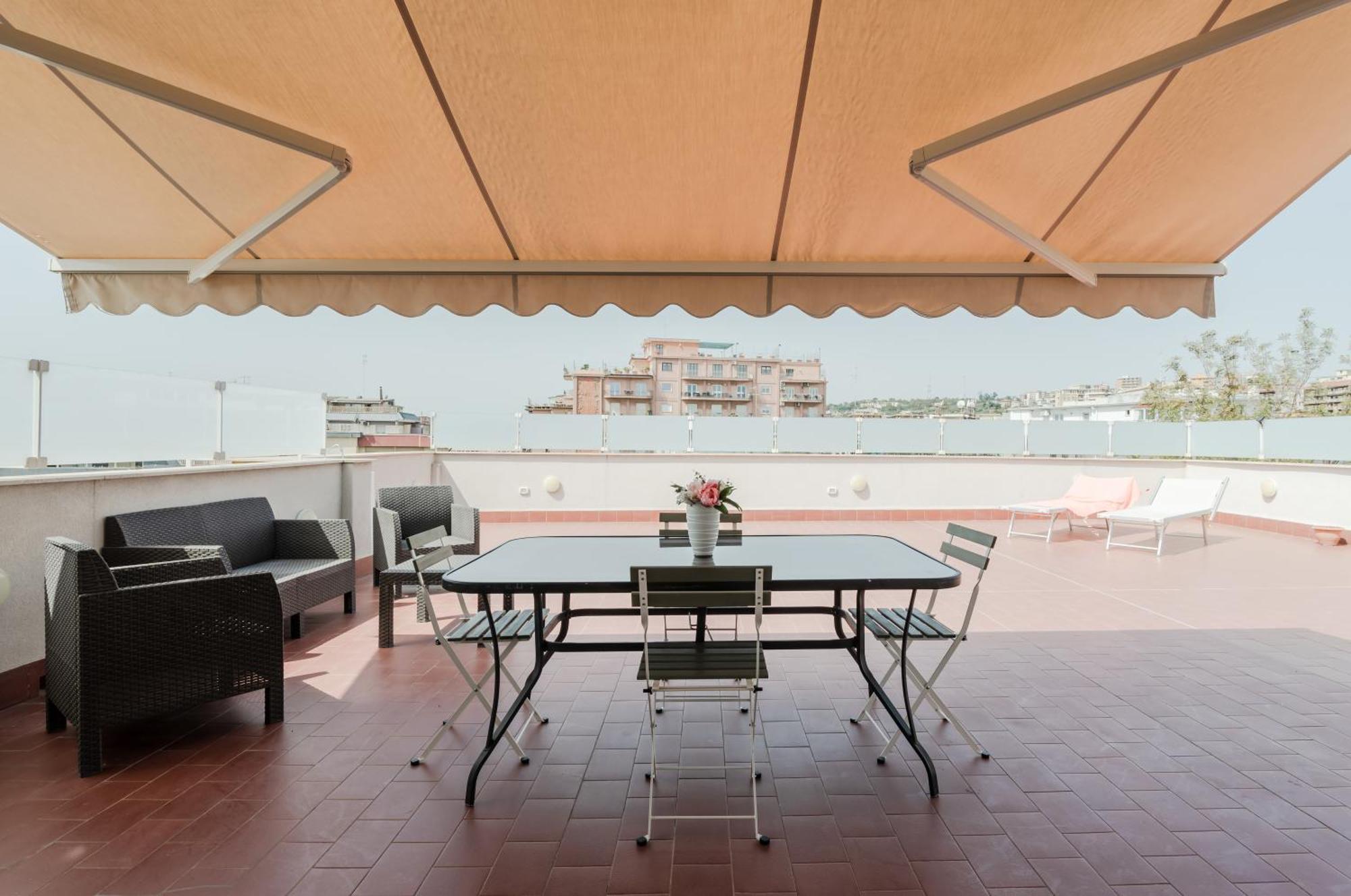 Catania Skyview Terrace: Your Urban Escape Catânia Exterior foto
