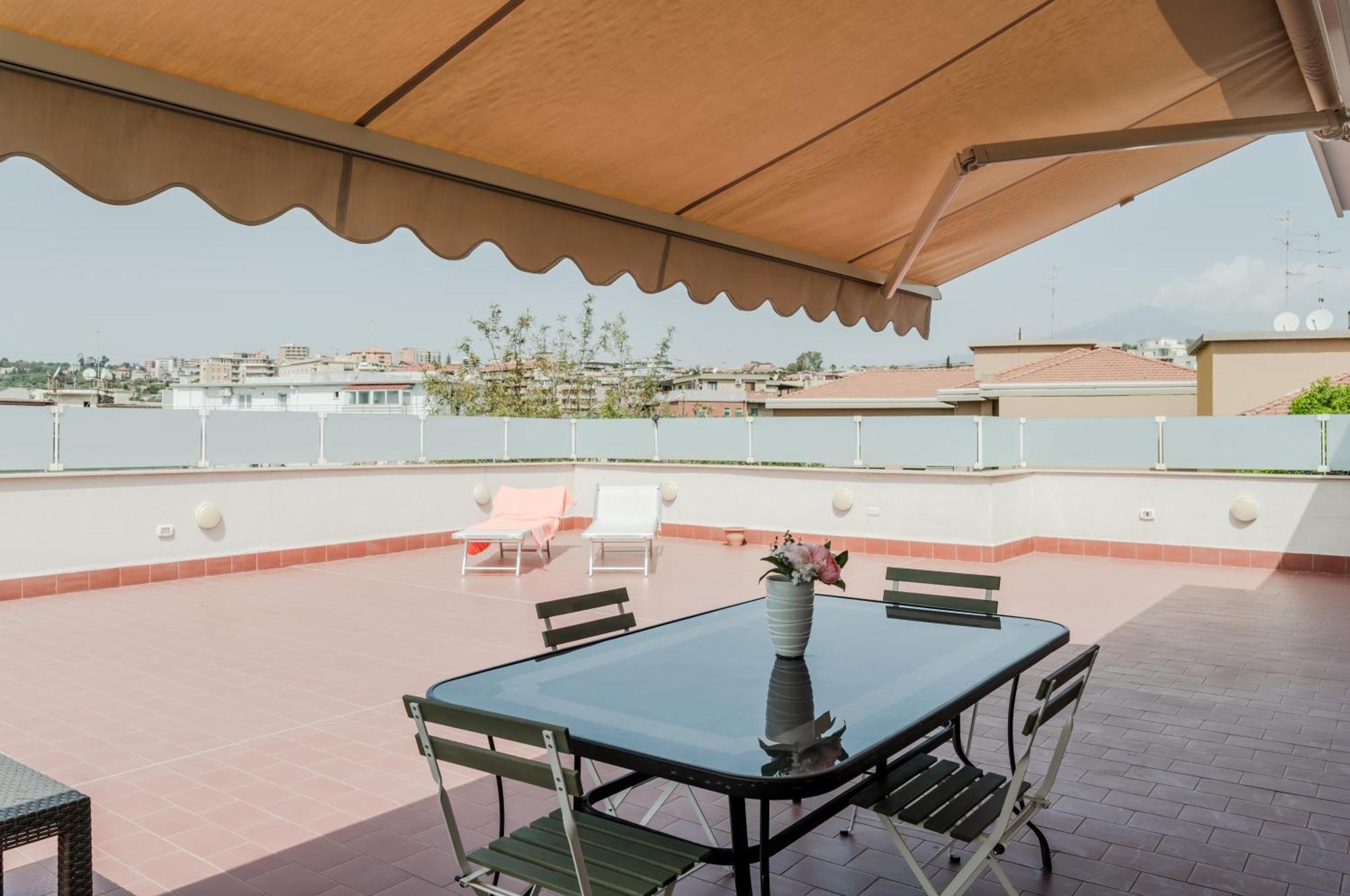 Catania Skyview Terrace: Your Urban Escape Catânia Exterior foto