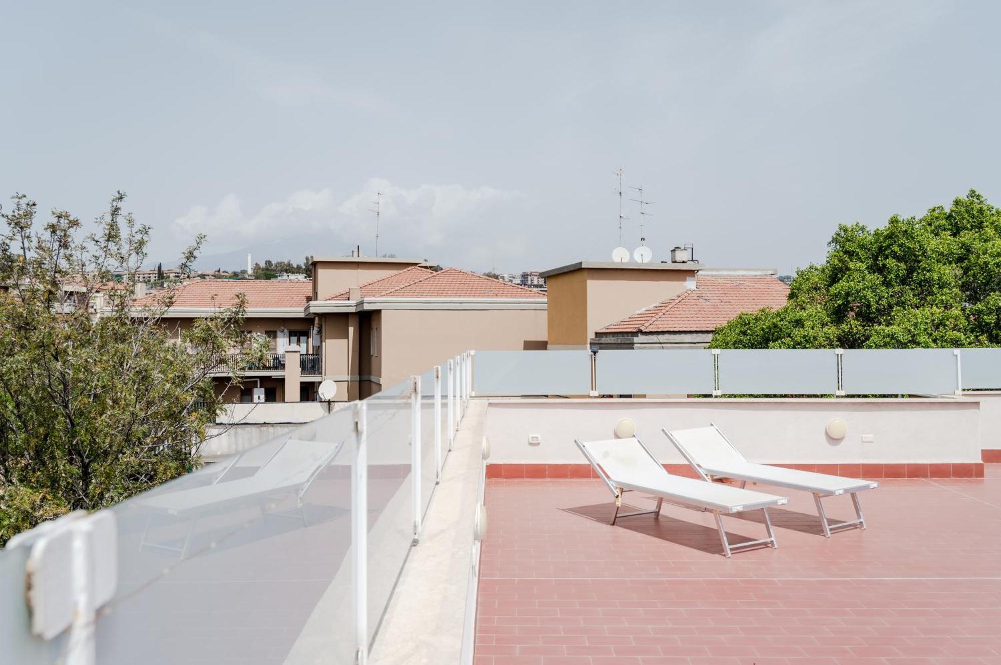 Catania Skyview Terrace: Your Urban Escape Catânia Exterior foto
